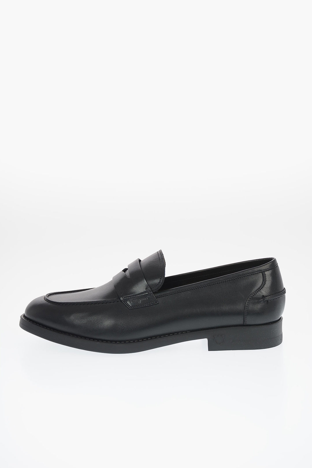 Salvatore Ferragamo Leather AYDEN Penny Loafers men - Glamood Outlet
