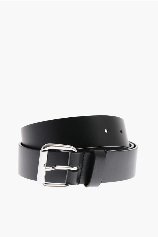 Diesel Leather B-B55 Belt with Metal Buckle 35mm men - Glamood Outlet