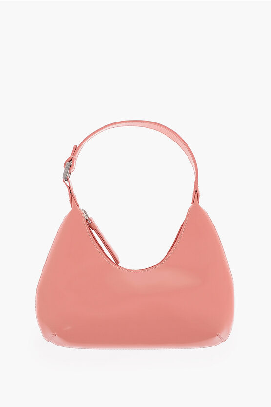 By Far Leather Baby Amber Shoulder Bag In Pink