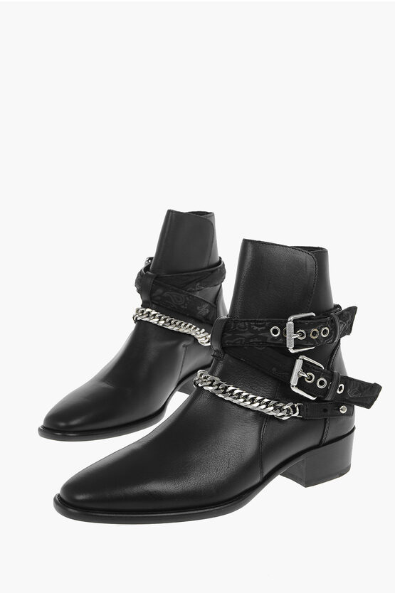 Red Bandana Men's Boots