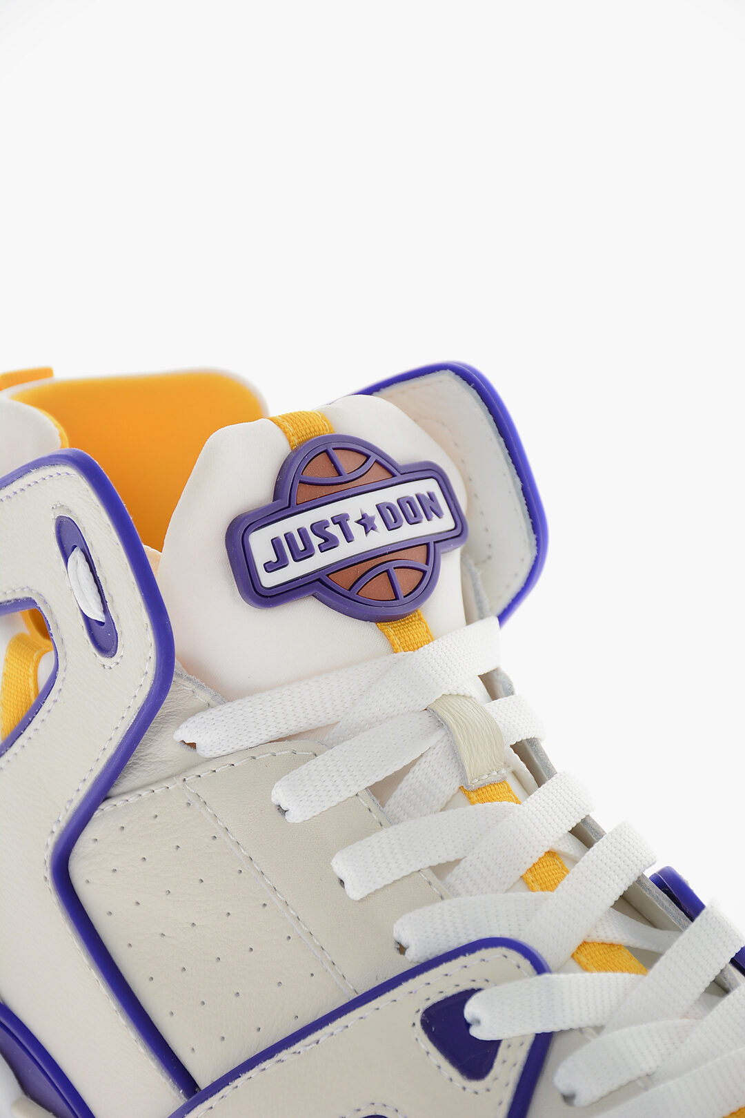 JUST DON, White Men's Sneakers