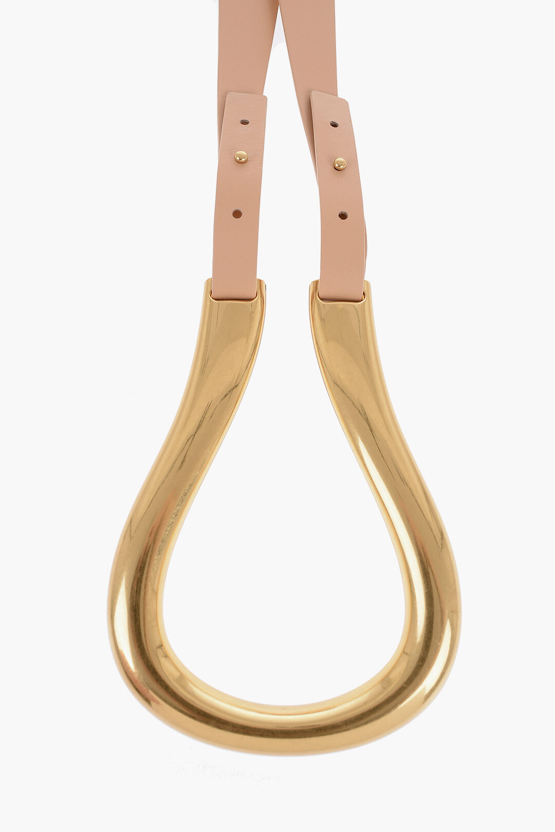 Bottega Veneta Leather Belt With Statement Belt women