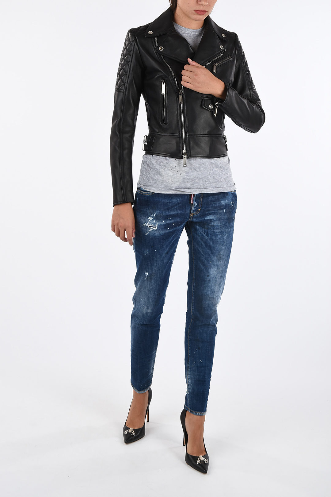 DSQUARED2: jacket for woman - Black