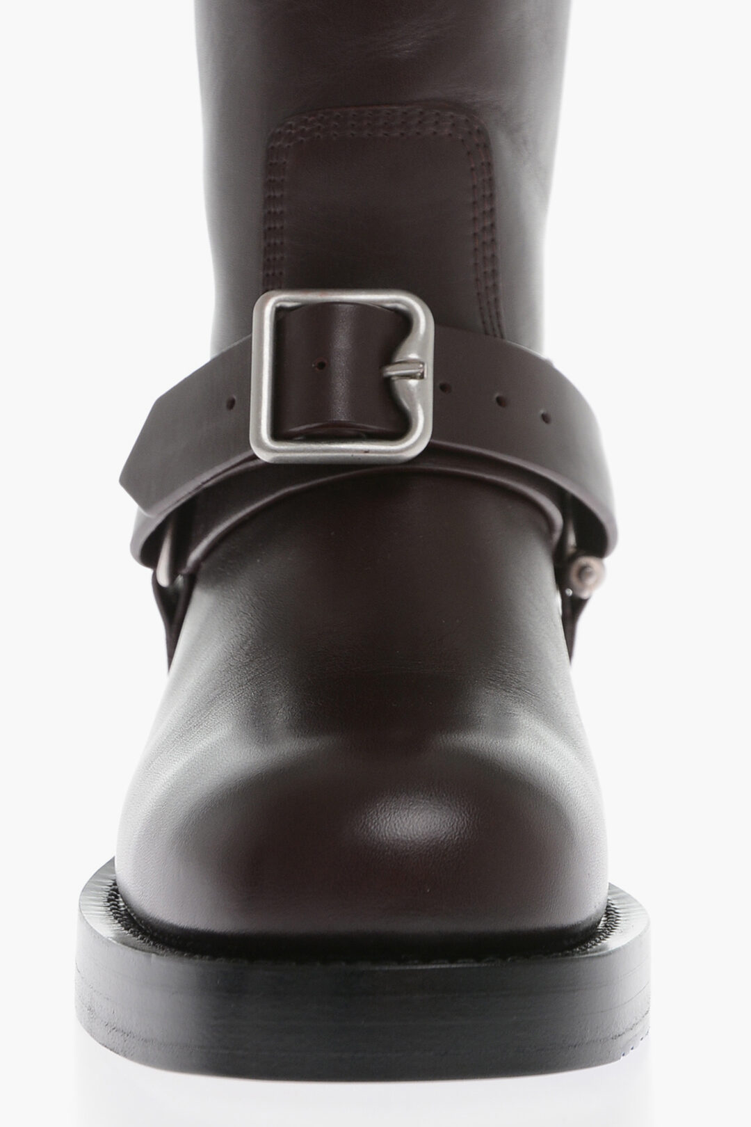 Burberry Leather BIKER Mid Boots women Glamood Outlet