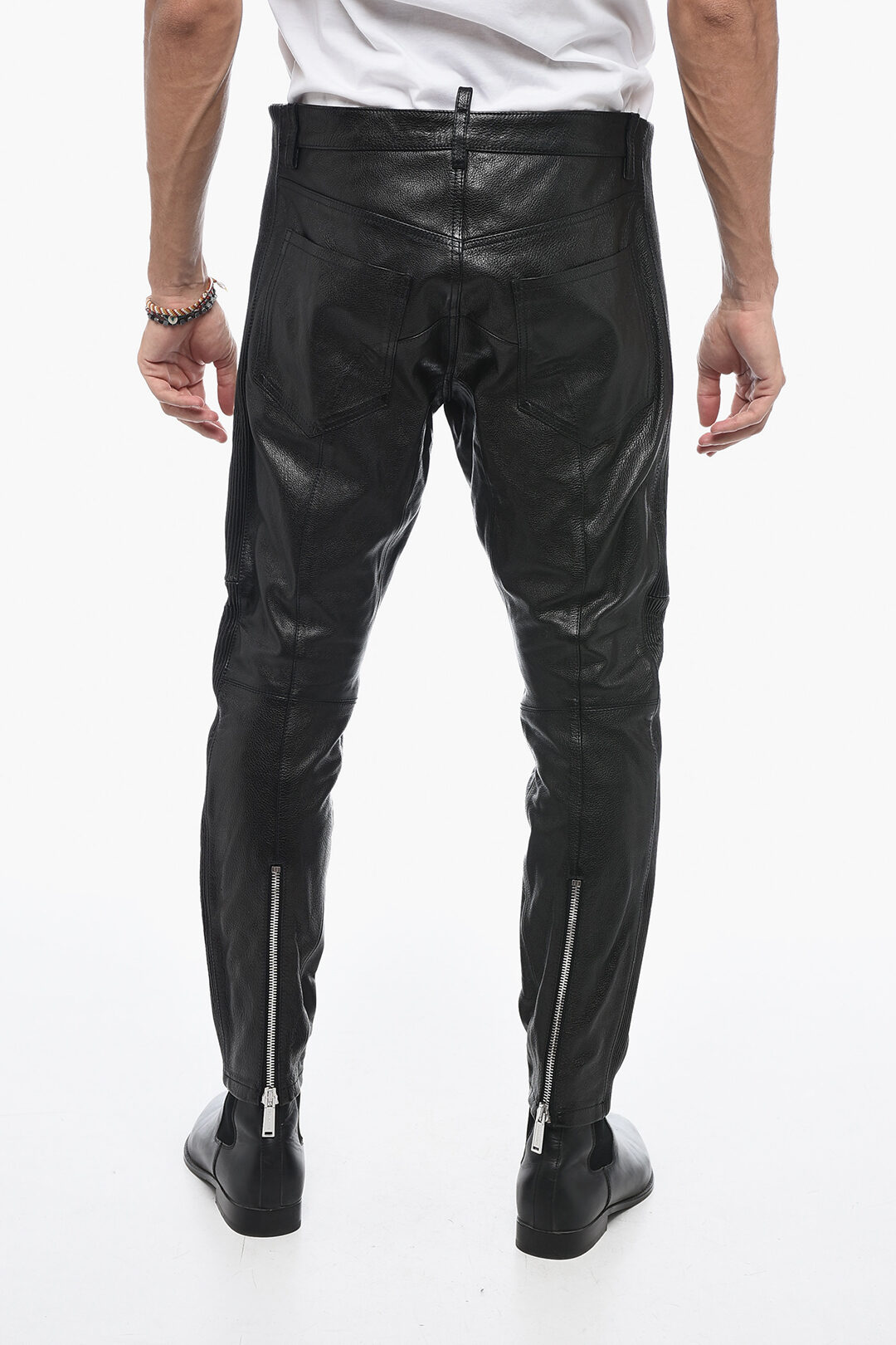 Orders biker pants leather