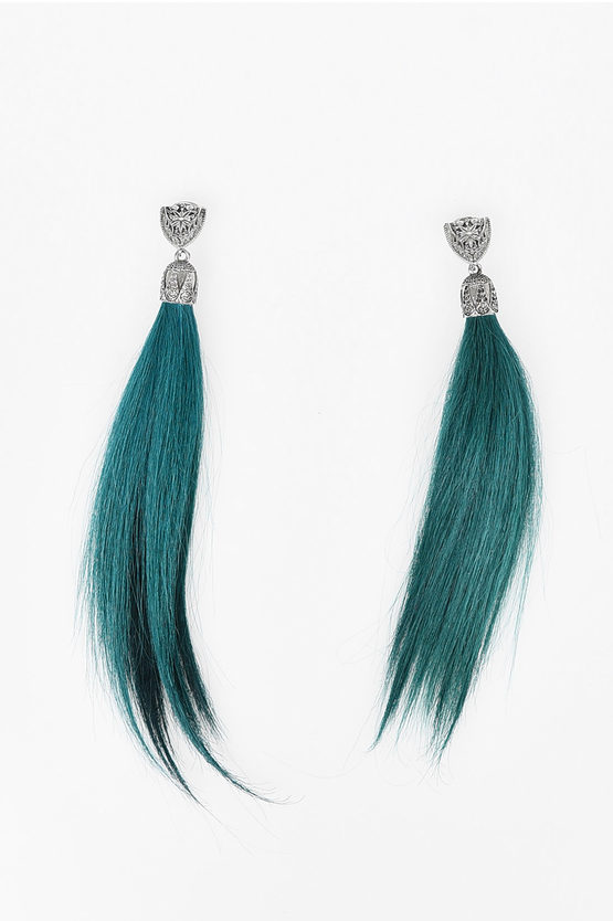 Dsquared2 Leather Blend Earrings