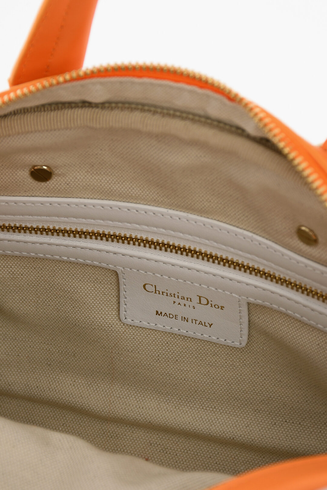 Dior Leather Bowler Bag with Removable Shoulder Strap women Glamood