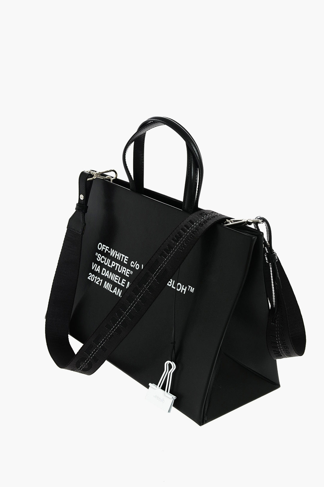 Off-White Leather BABY BOX Bag women - Glamood Outlet