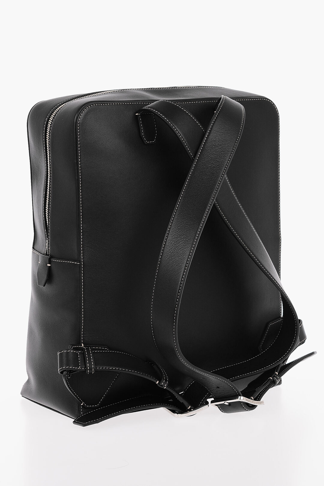 Alexander McQueen Leather BRASS KNUCKLES Backpack with Front Pocket men