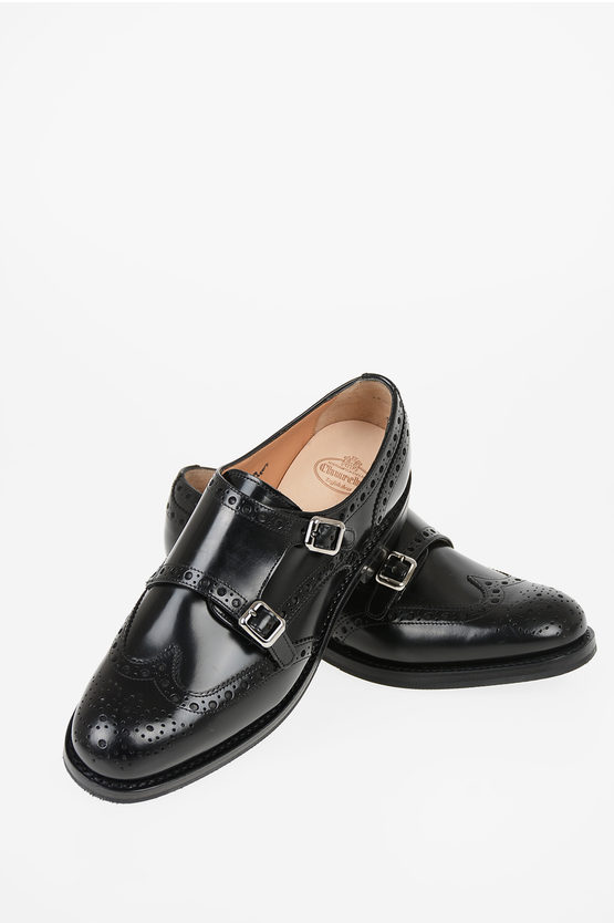 Church's leather Brogue Double strap LANA Monk shoes women