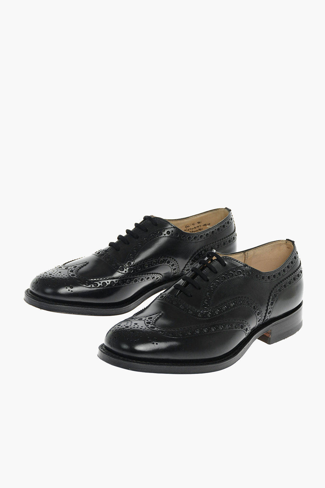 CHURCH'S Burwood WG brushed leather oxford shoes - Black -  DE0001FB0009XVF0AAB | Tizianafausti.com