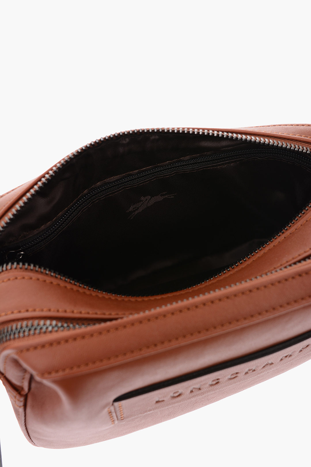 Longchamp Leather camera bag with removable shoulder strap women Glamood Outlet