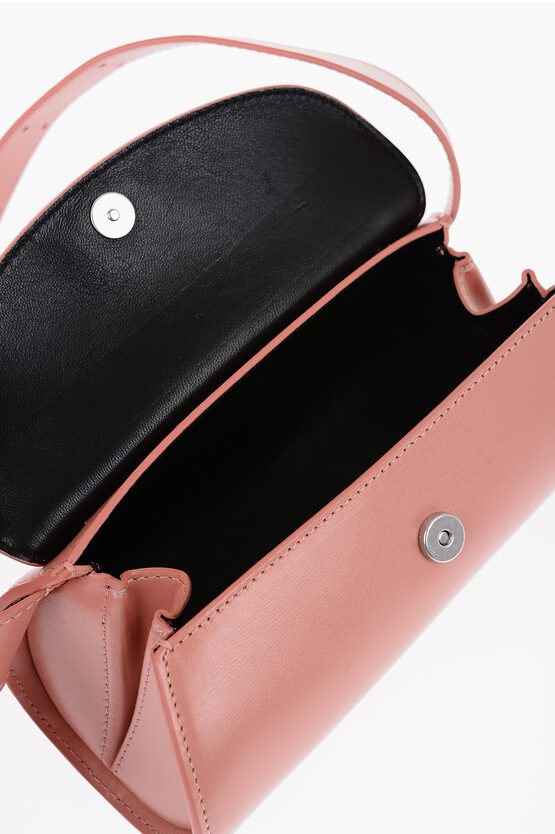 Leather CANNOLO Trunk Bag with Adjustable Strap