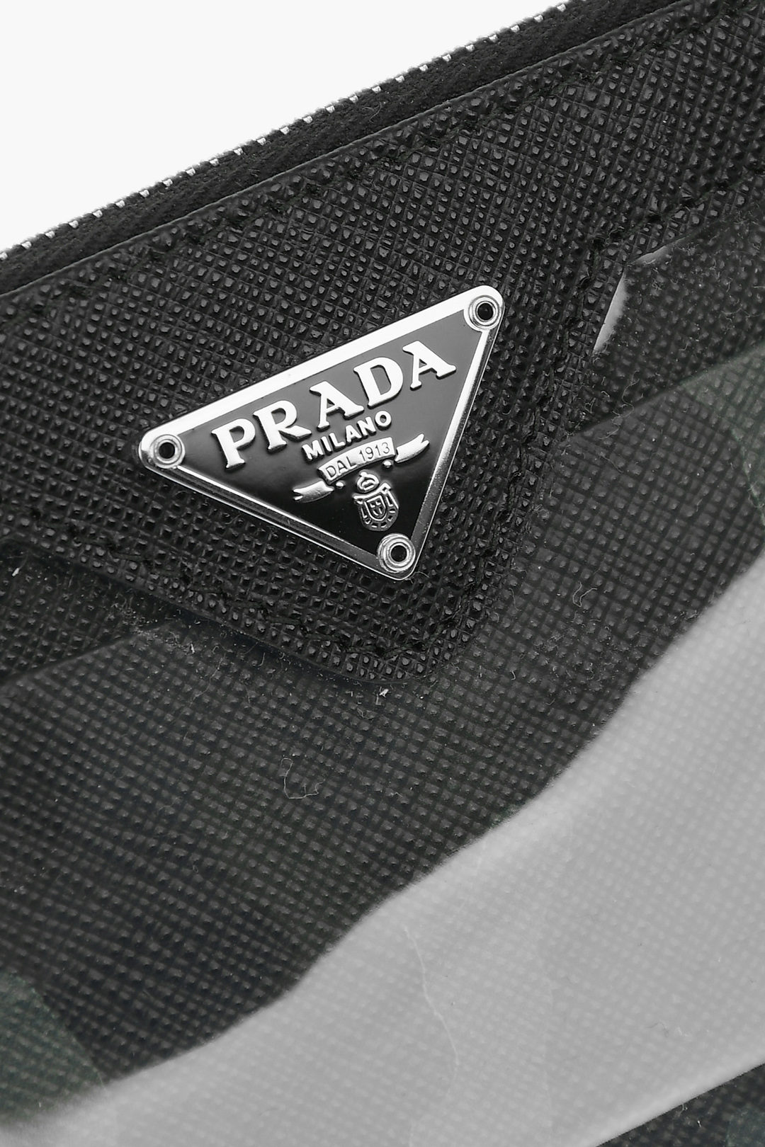 Prada Leather Card Holder with Shoulder Strap men - Glamood Outlet