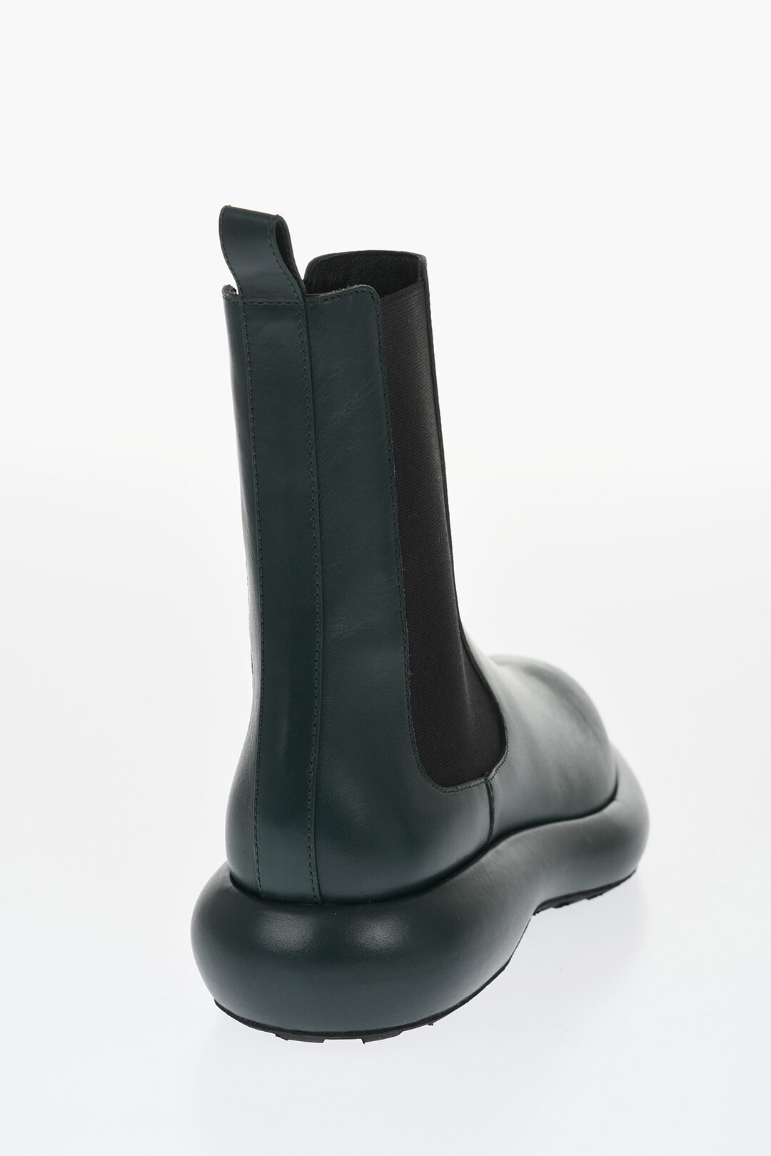 Jil Sander Leather Chelsea Boots with Chunky Sole women - Glamood Outlet