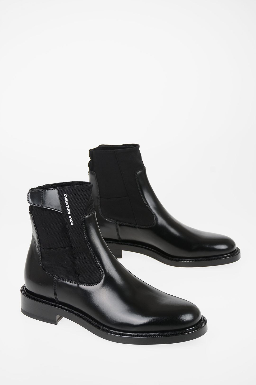 Dior leather Chelsea boots men - Glamood Outlet