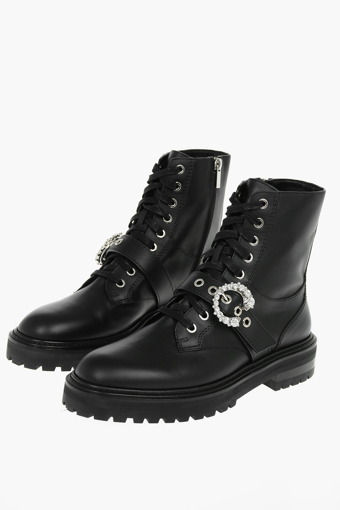 Jimmy Choo Cora Suede Combat Boots