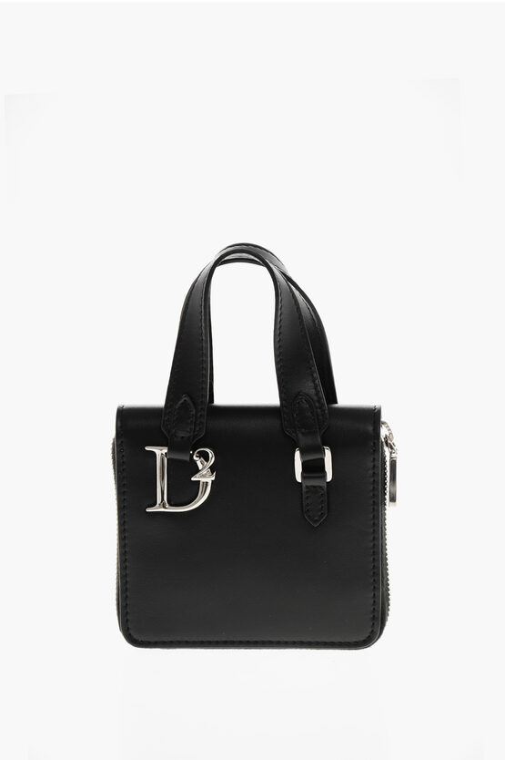 Dsquared2 Leather Crossbody Wallet