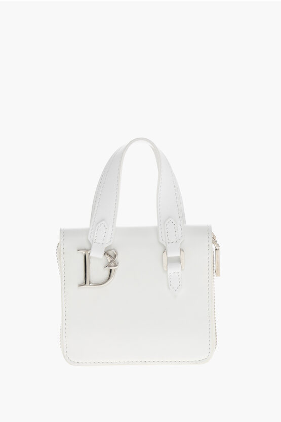 Dsquared2 Leather D2 Statement Crossbody Wallet