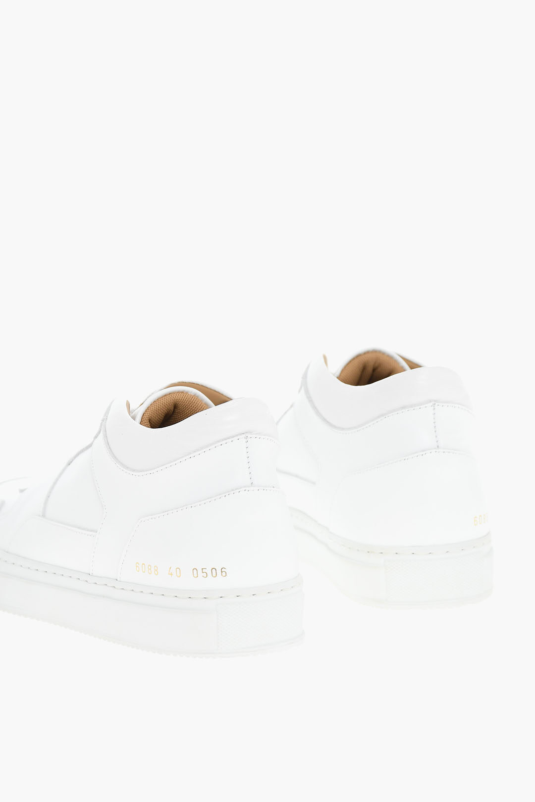 Common projects Leather DECADES MID Low-Top Sneakers women - Glamood Outlet