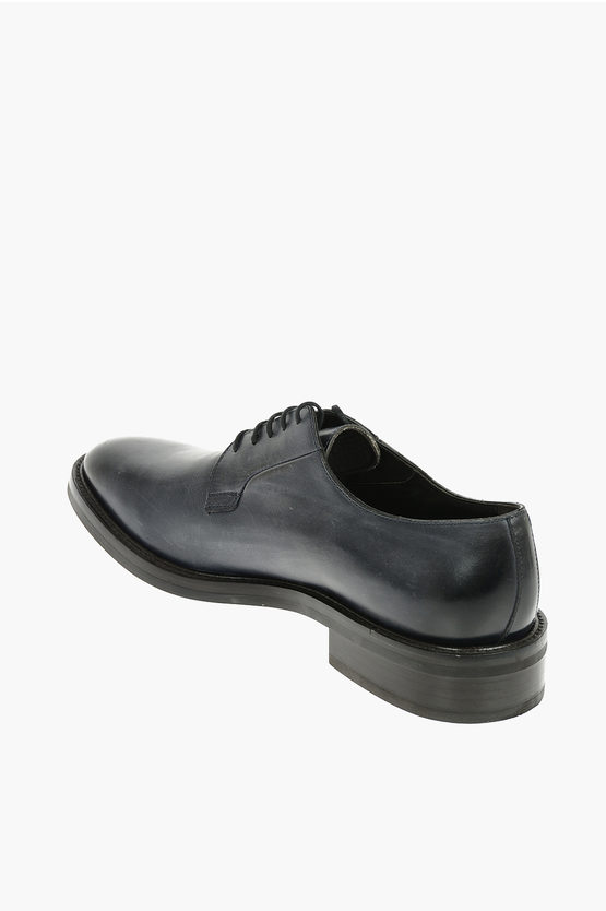 Corneliani Leather Derby Shoes With Rubber Soles men Glamood Outlet