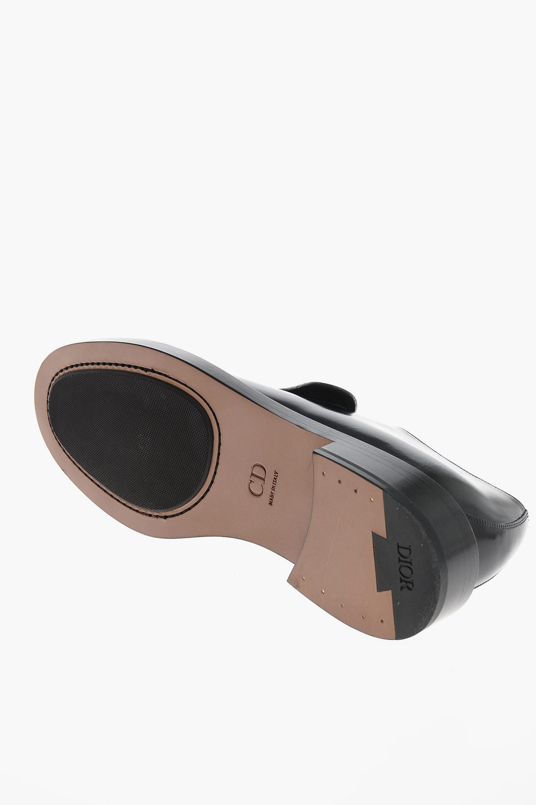 Dior leather Derby shoes with touch strap closure men Dior leather Derby shoes with touch strap closure men