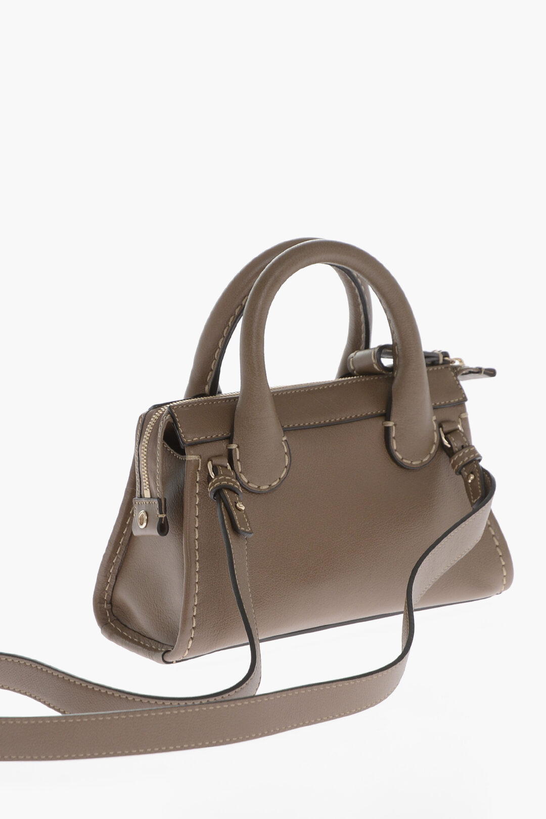 【CHLOE】EDITH SHOULDER BAG Chloé Edith Day Shoulder Bag Medium Black Leather for sale