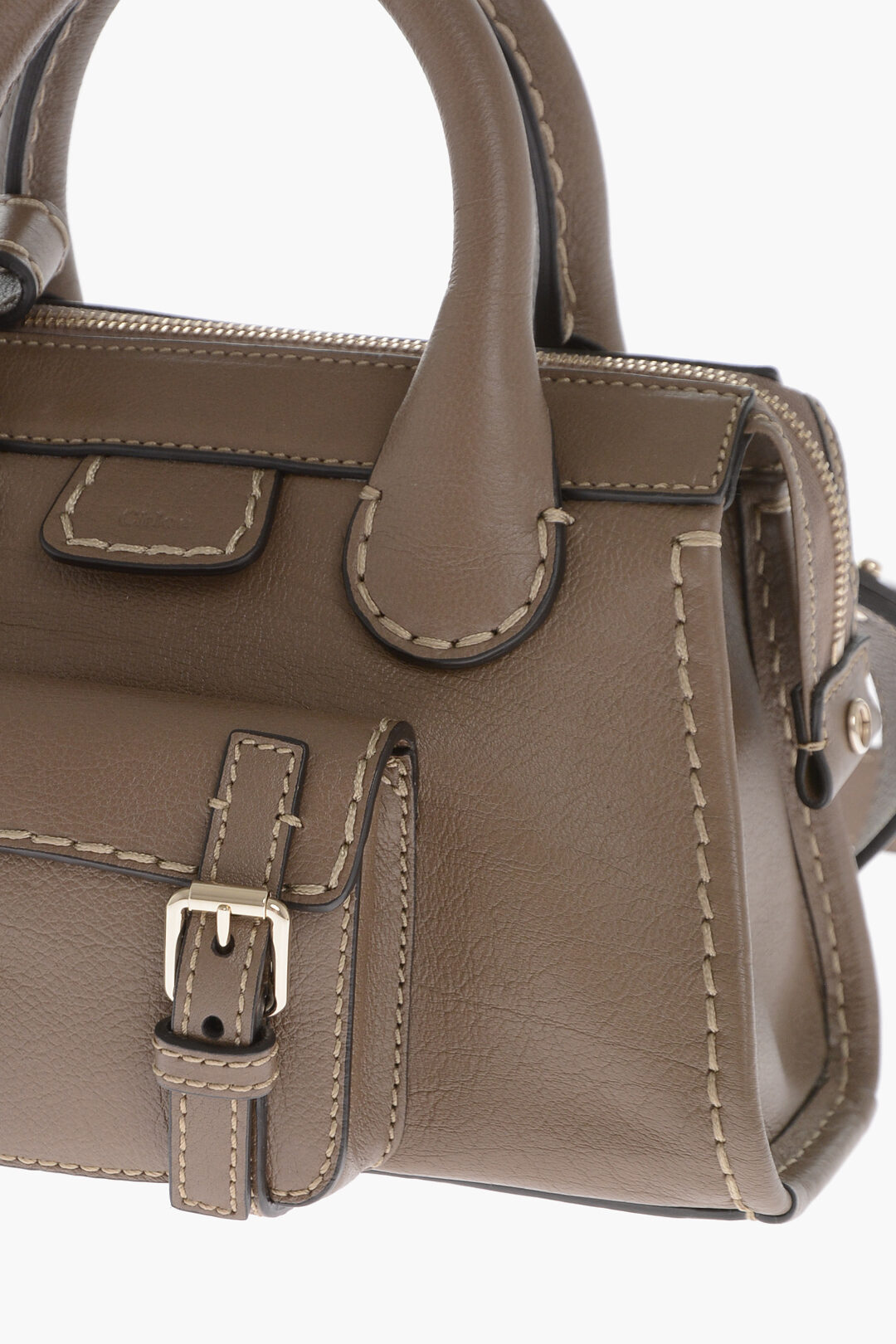 【CHLOE】EDITH SHOULDER BAG Chloé Edith Day Shoulder Bag Medium Black Leather for sale