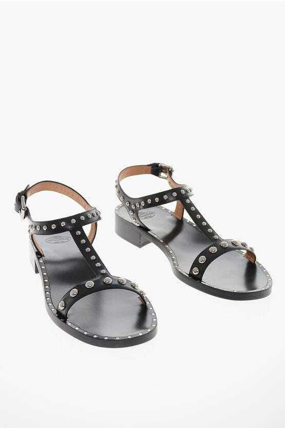 Church's Leather ELLY MET Sandals with Stud-embellishment women ...