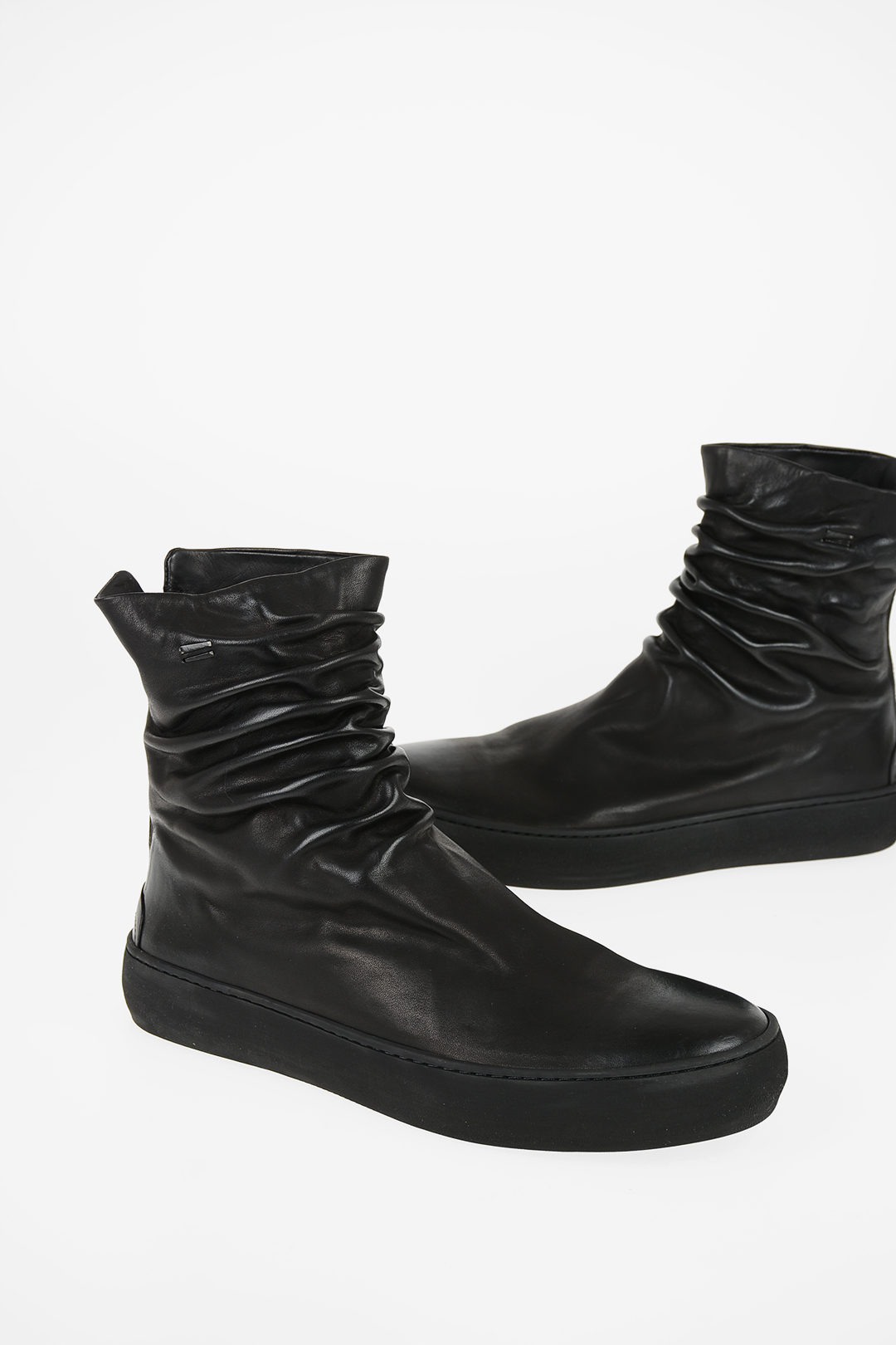 Leather FINN Ankle Boots men - Glamood Outlet