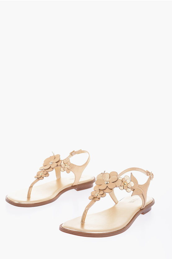 michael kors flora thong sandals