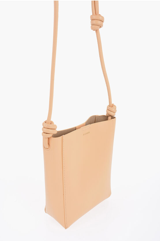 Leather GIRO Crossbody Bag with Adjustable Shoulder Strap