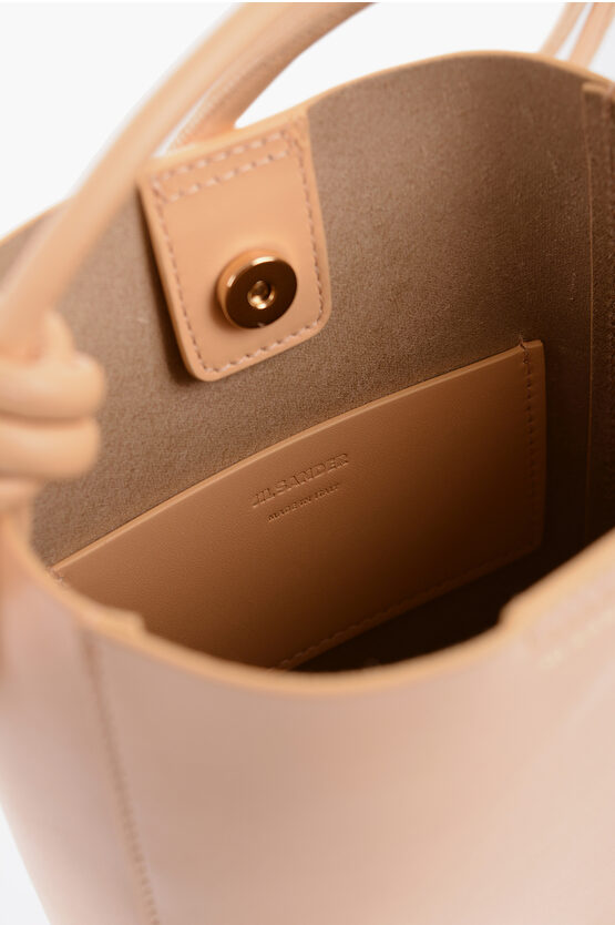 Leather GIRO Crossbody Bag with Adjustable Shoulder Strap