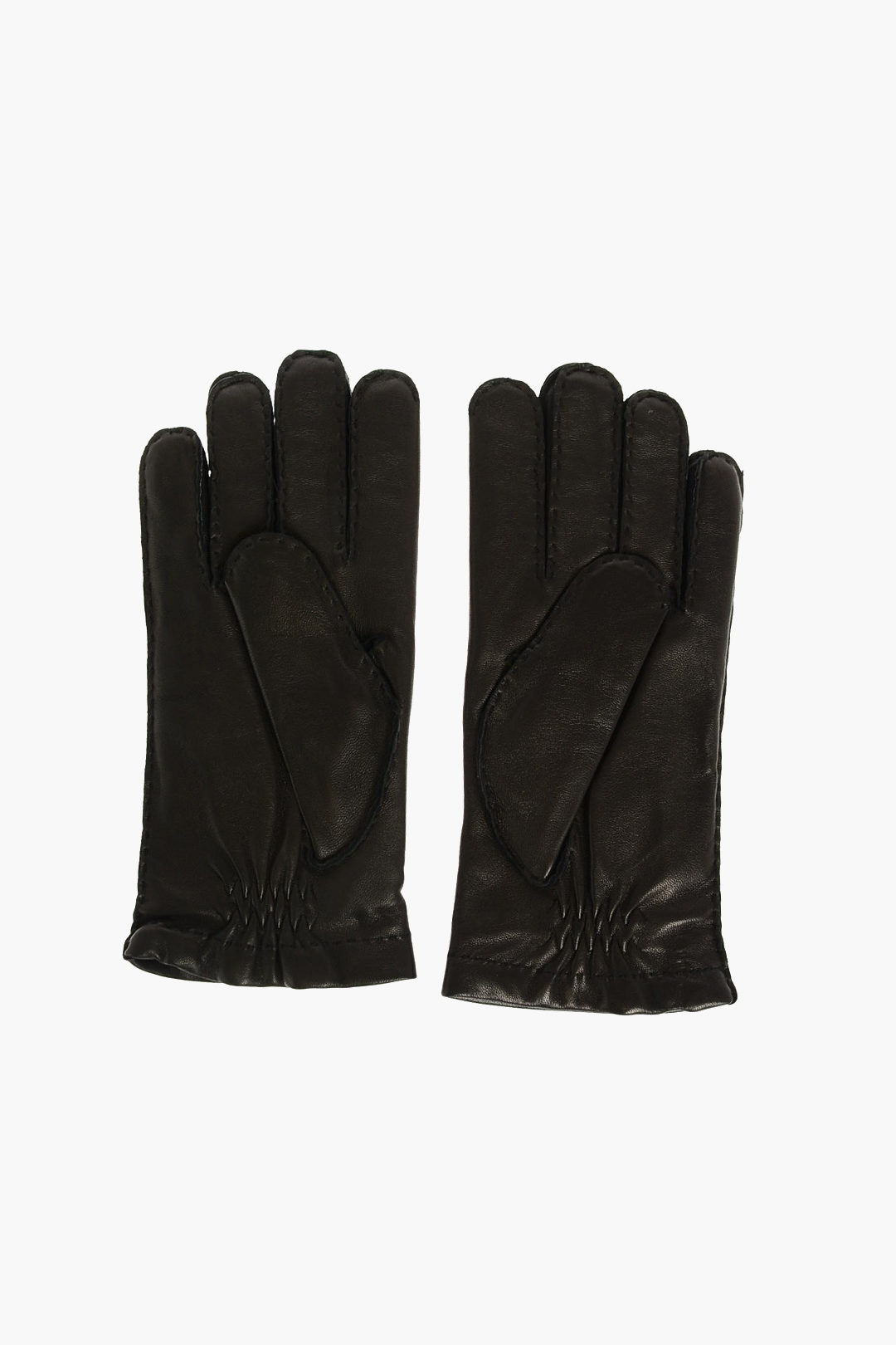 Corneliani Leather Gloves men Glamood Outlet