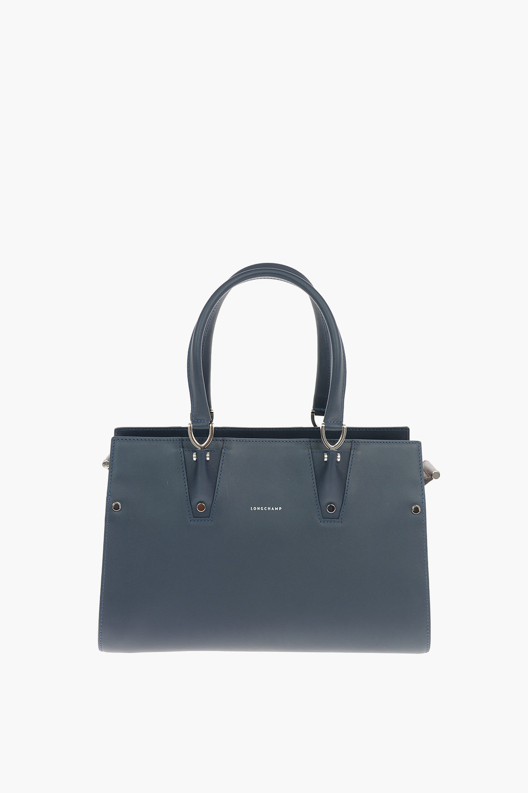 Leather Handbag with Magnetic Closure Inserts