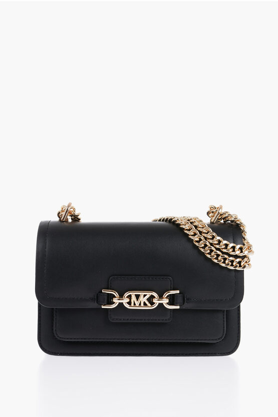 Shop Michael Kors Leather Heater Shoulder Bag