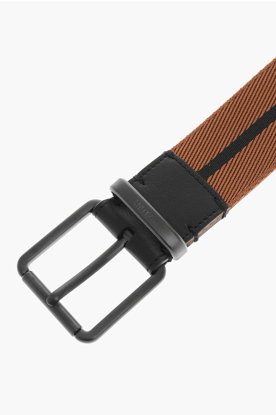 Leather Inner Part Fabric Belt