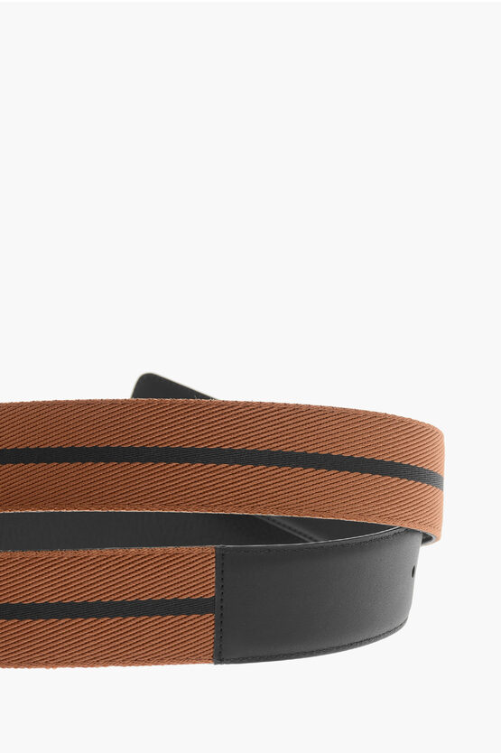 Leather Inner Part Fabric Belt