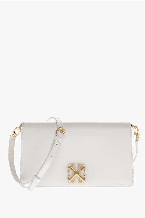 Off-white Jitney 1.7 Leather Shoulder Bag