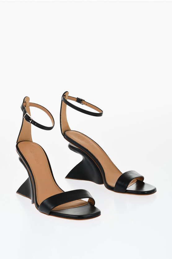 Off-white Jug Wedge-heel Leather Sandals