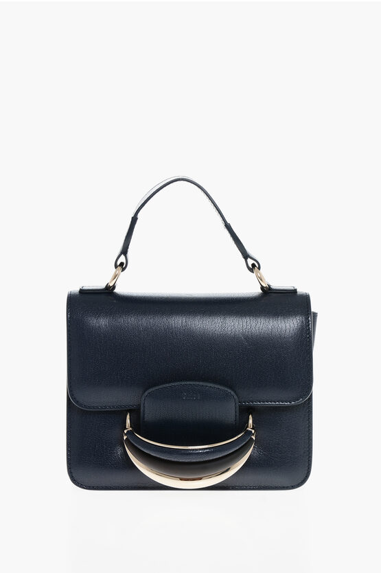 Chloé Leather Kattie Handbag With Removable Shoulder Strap