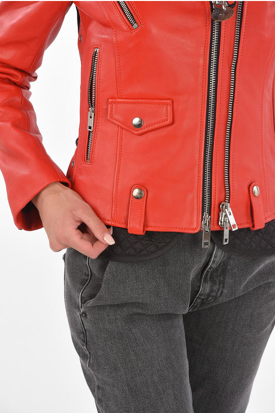 big l leather jacket