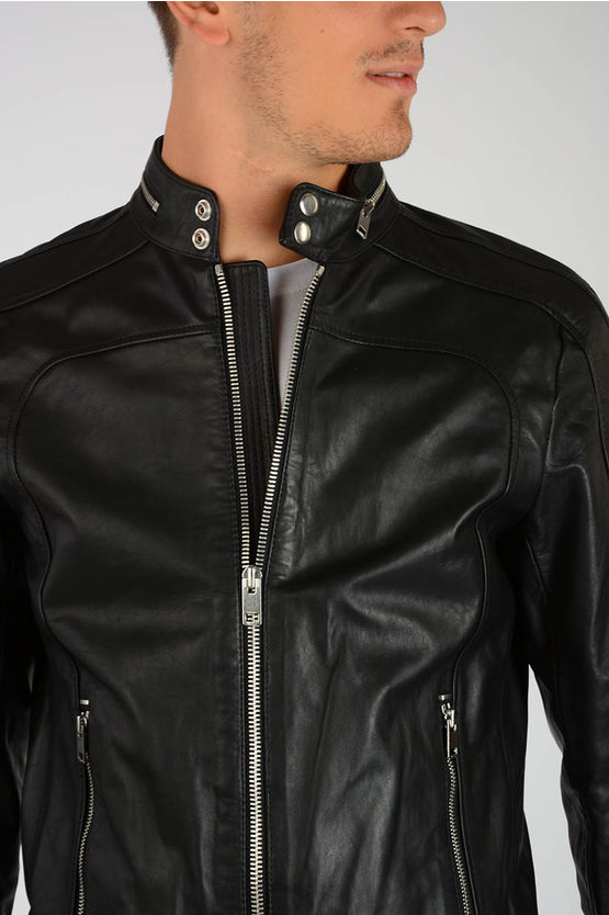 diesel l marton leather jacket