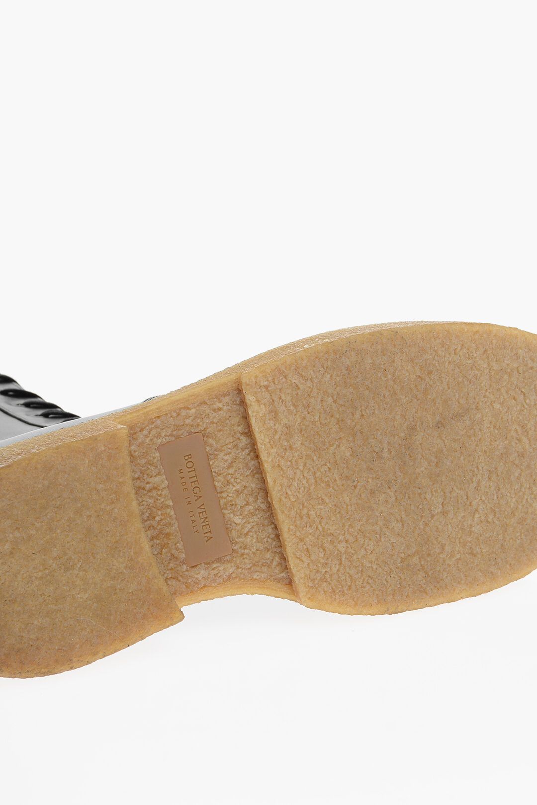 bottega veneta shell up 革靴 Bottega Veneta Platform Sole OXIDE Leather Derby Shoes men