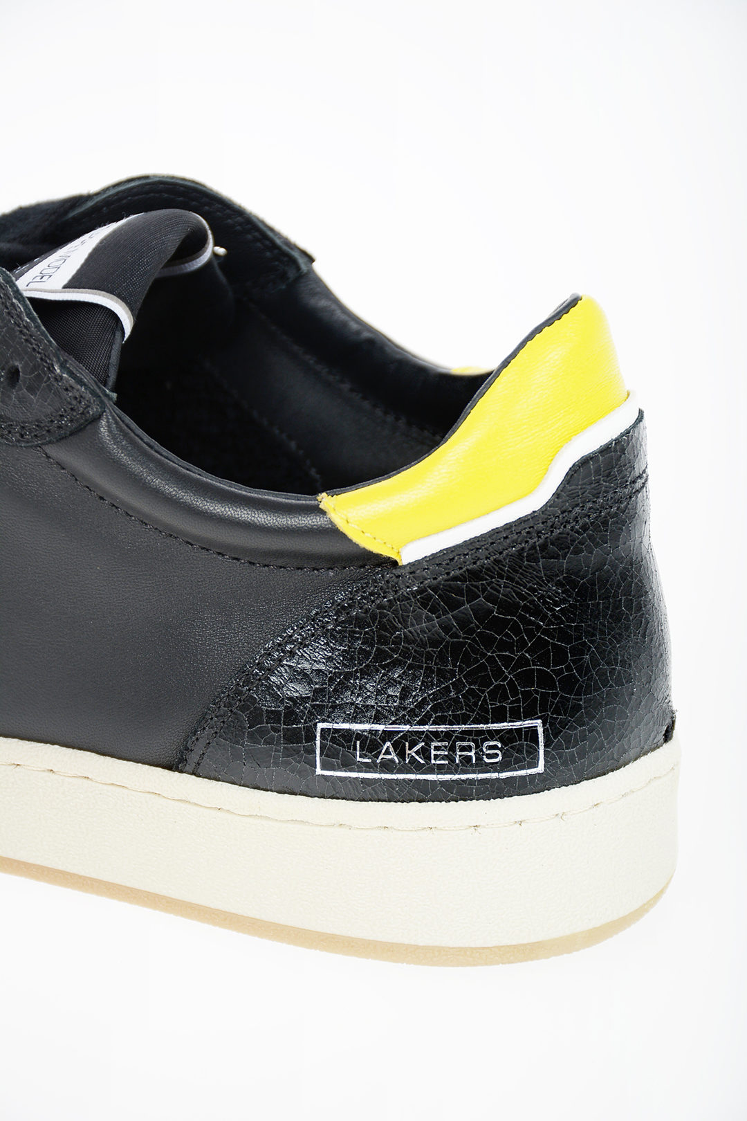 【美品】PHILIPPE MODEL Lakers スニーカー ブラックオレンジ Philippe Model Paris Leather LAKERS Sneakers men - Glamood