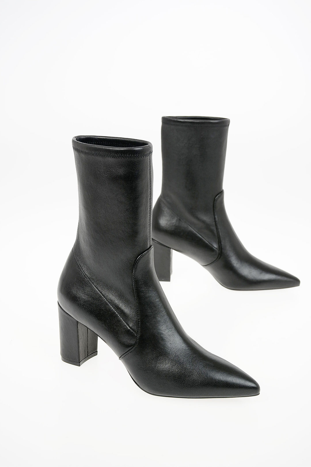 Leather LANDRY Pull On Booties 7.5cm