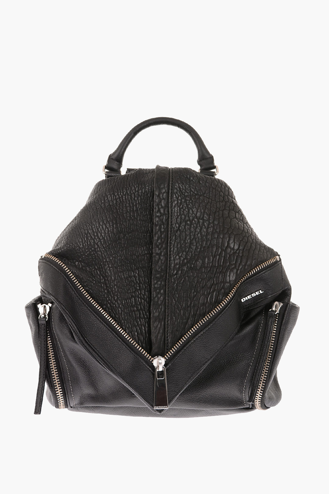 Diesel Leather LE-MHONIC Backpack women - Glamood Outlet