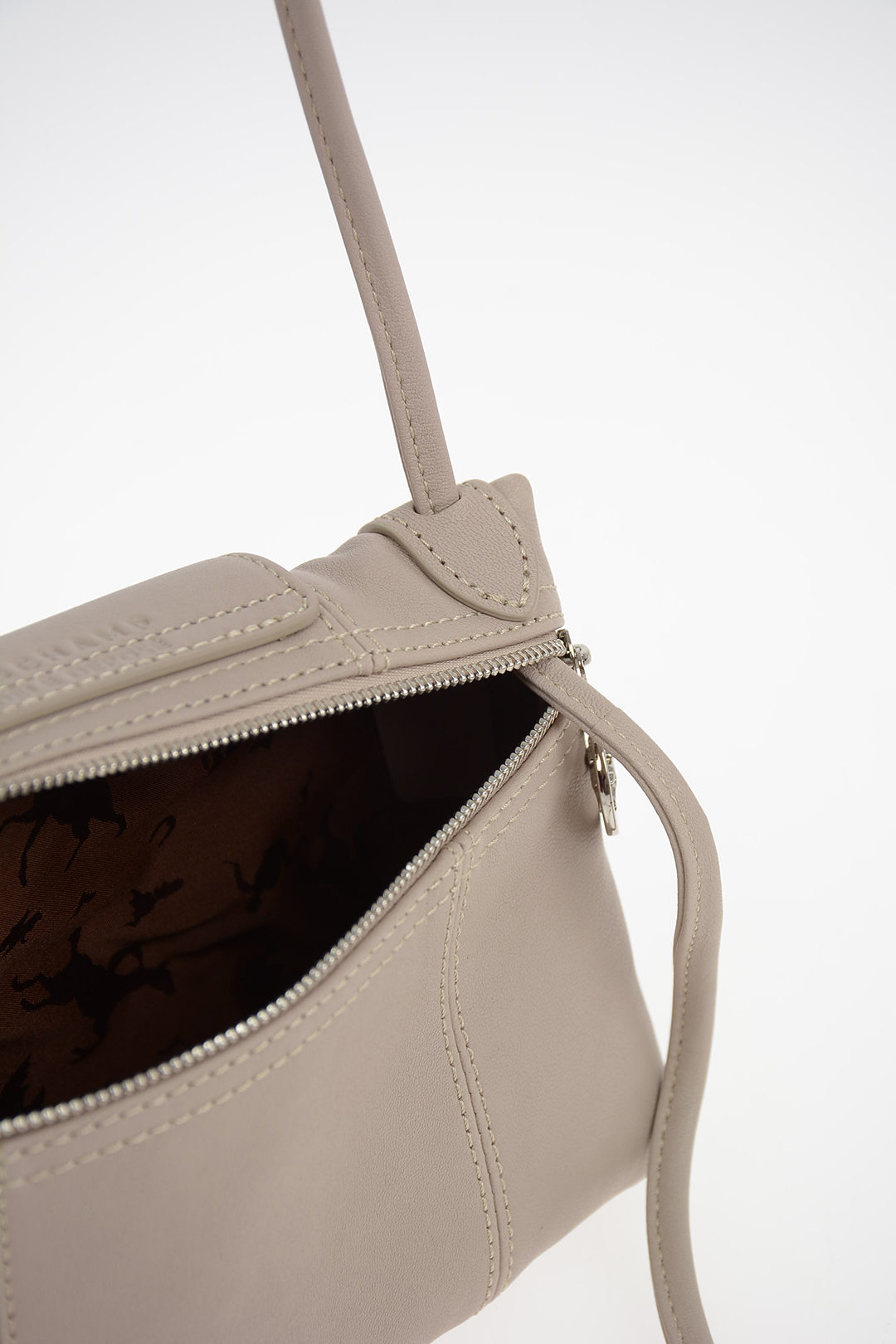Longchamp Mini Leather Le Pliage Cross-Body Bag