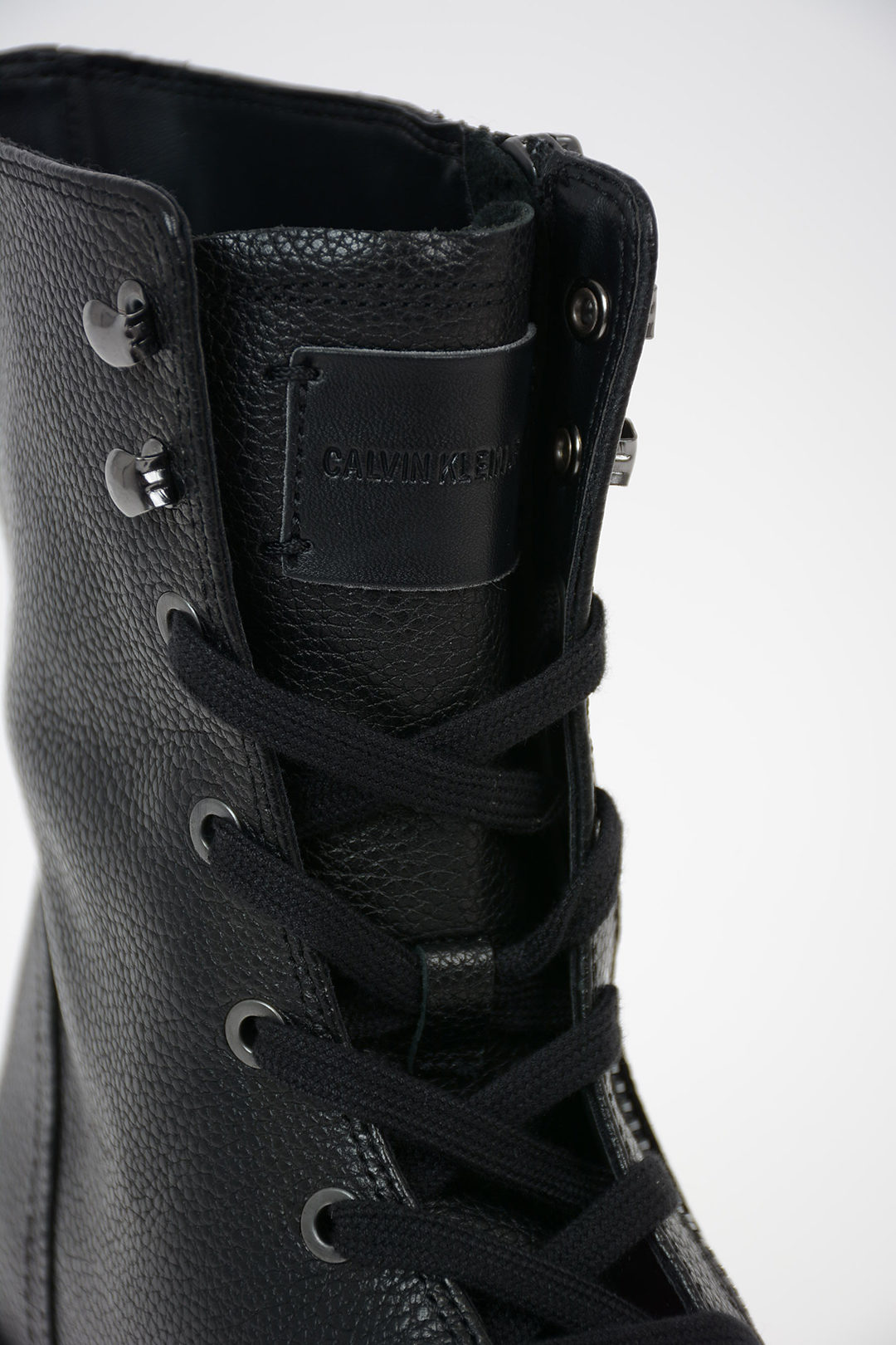 Calvin Klein Leather LEVI Boots men - Glamood Outlet