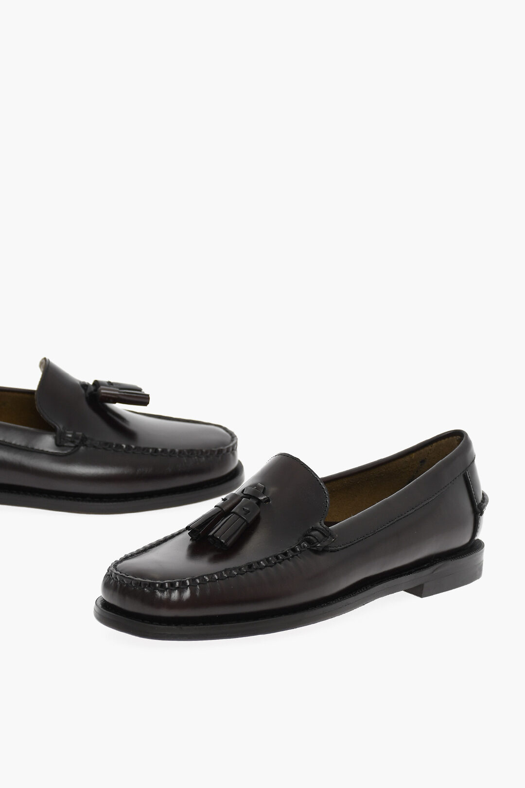 Sebago Leather Loafers With Tassels And Leather Sole women - Glamood Outlet